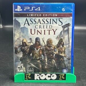 Assassin's Creed Unity Limited Edition PS4 (Sony PlayStation 4, 2014) No Manual